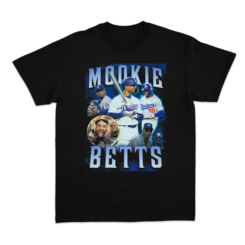 Mookie Betts Black Tee