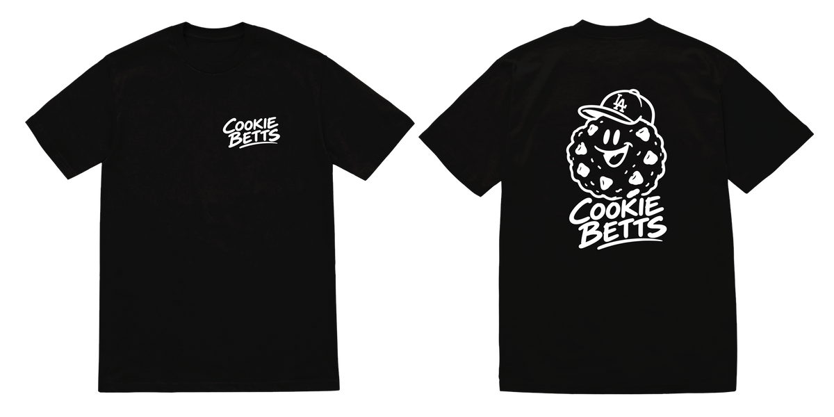 Cookie Betts Black Tee